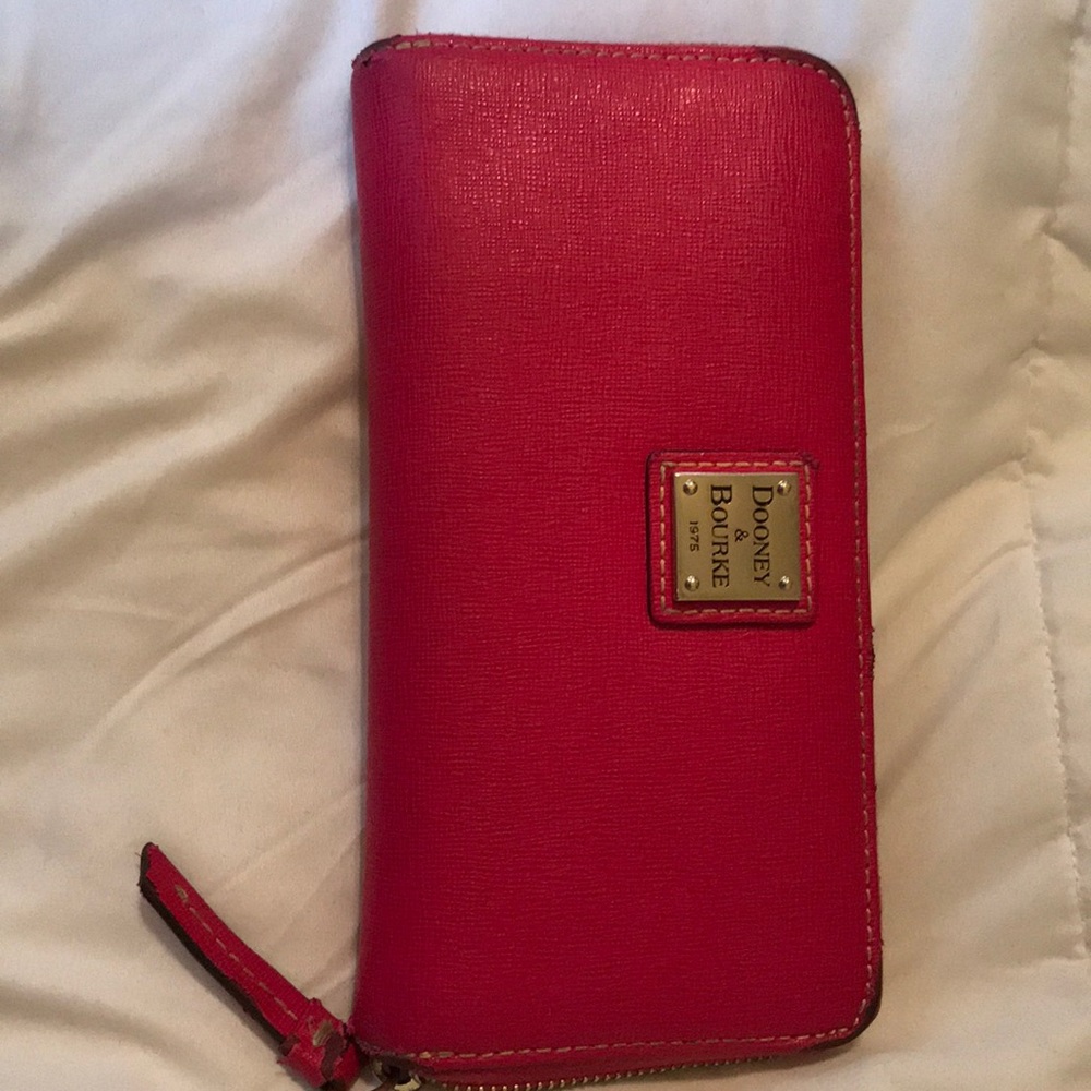 Pink Dooney and Bourke wallet